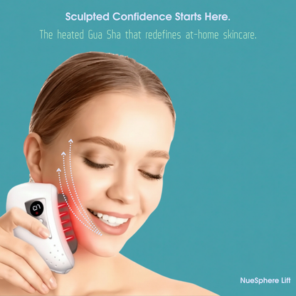 NueSphere Lift — Heated Gua Sha for Face & Neck Renewal